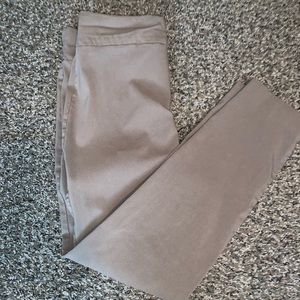 Mid waist stretchy khaki work pants. Gently used.